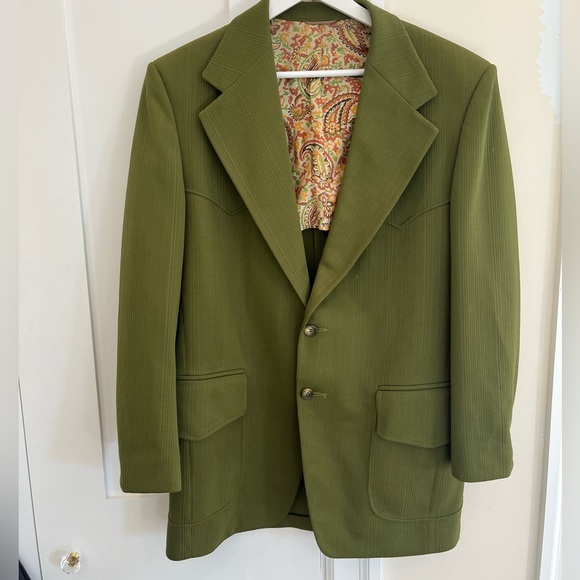 Vintage Gucci Green Blazer - Picture 2 of 8